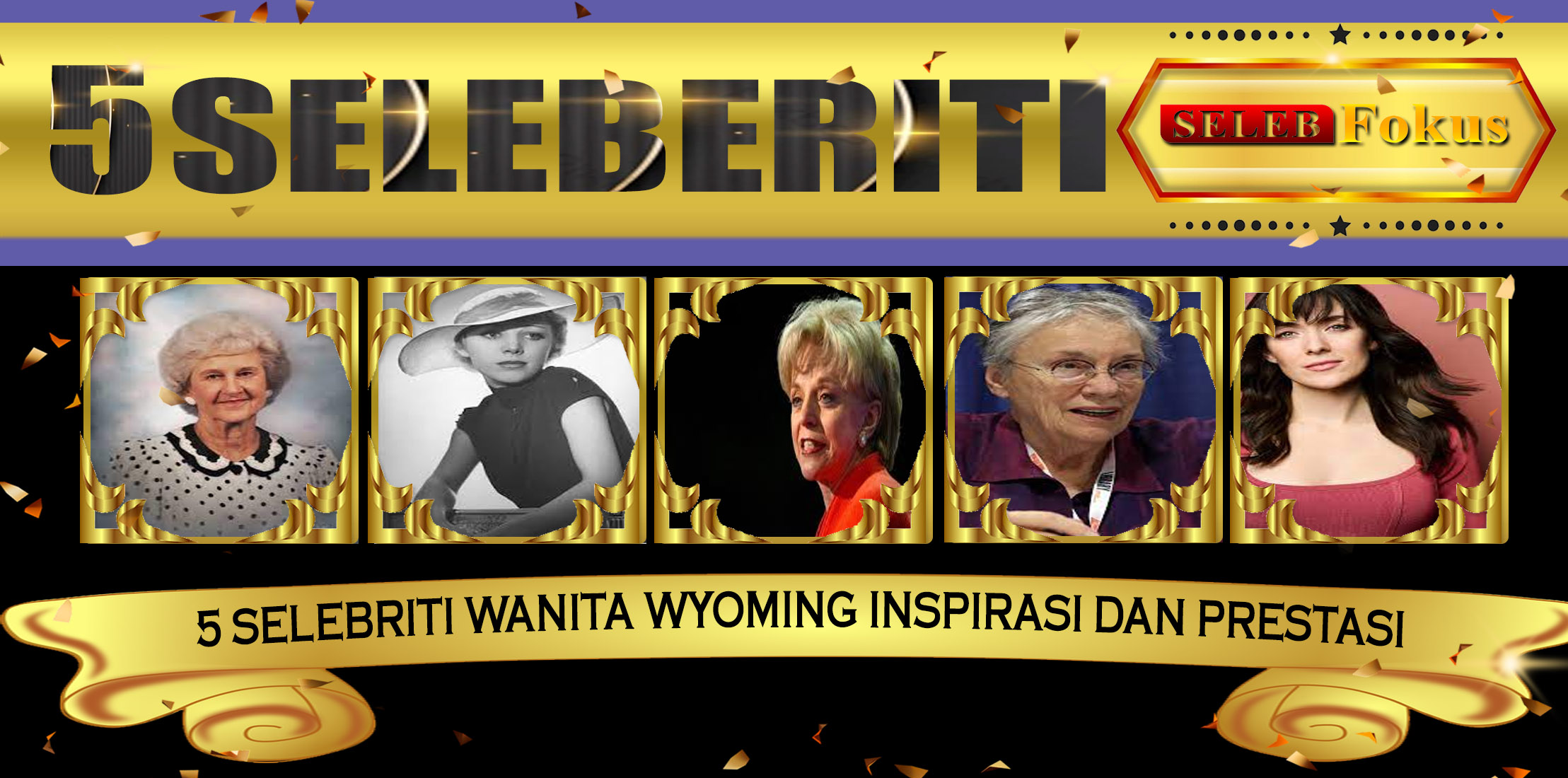5 Selebriti Wanita Wyoming