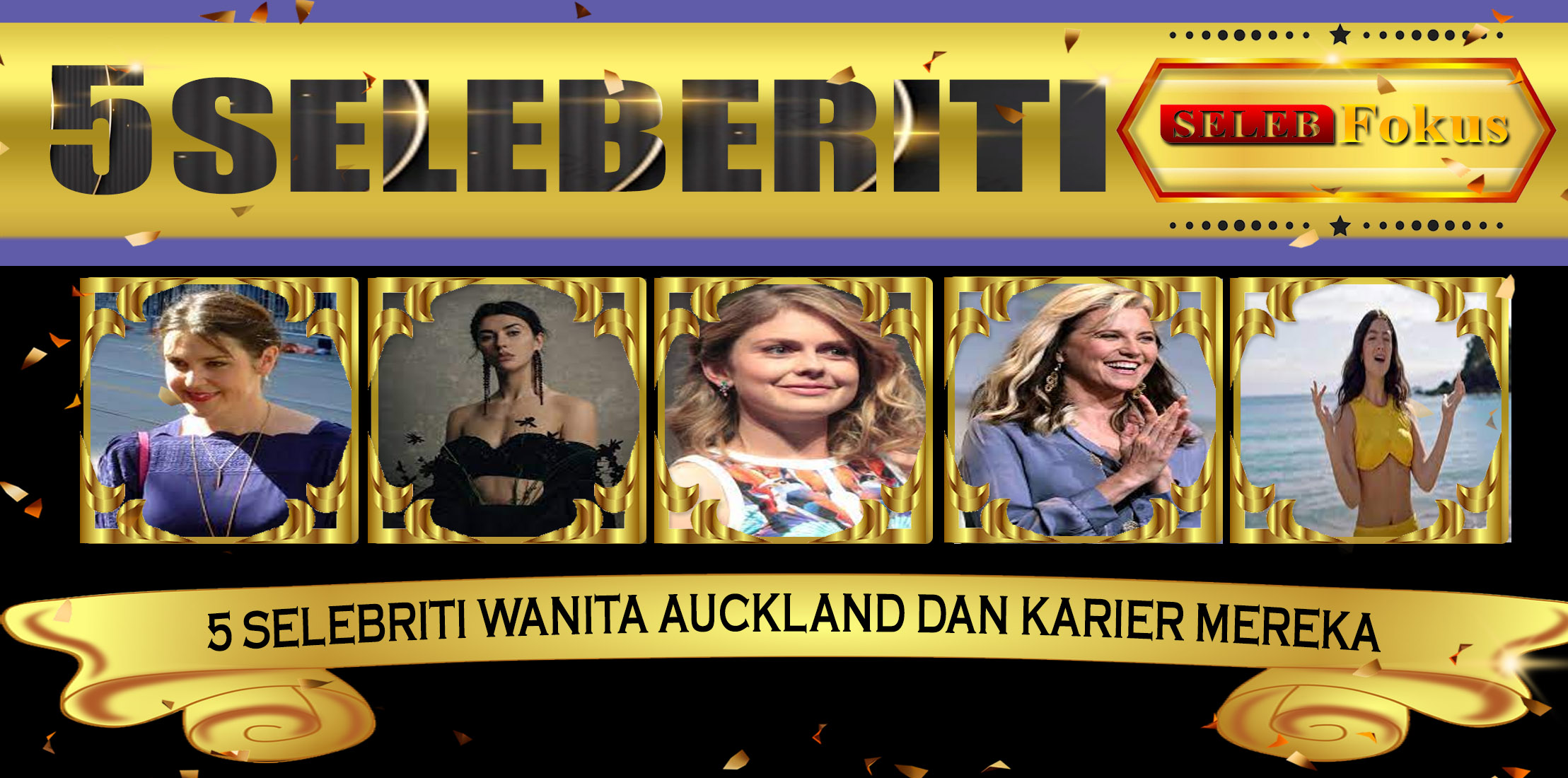 5 Selebriti Wanita Auckland